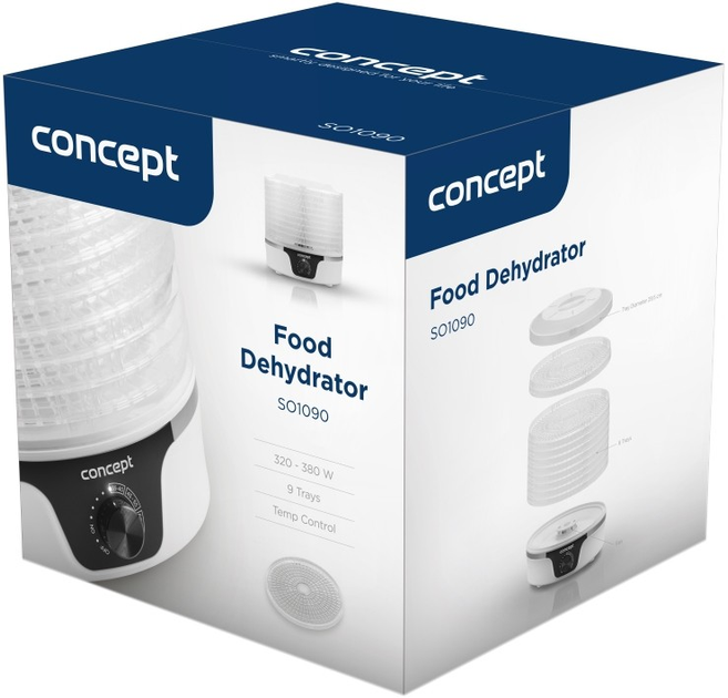 Сушилки для овощей и фруктов Concept SO1090 (8595631009512) - изображение 7