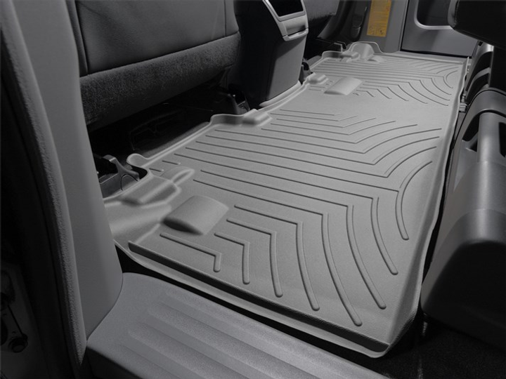 Акція на Автокилимок на другий ряд, 8 місць WeatherTech 3D лайнери Toyota Sienna (2011-2012) Сірий від Rozetka