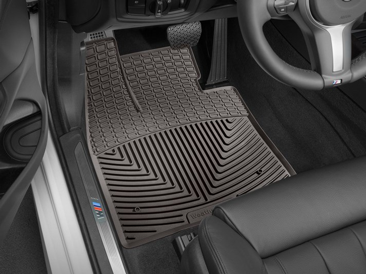 Акція на Комплект автокилимків передніх WeatherTech Всесезонні BMW X5 (2014-2019) 2 шт Какао від Rozetka