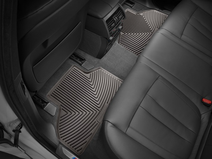 Акція на Комплект автокилимків на другий ряд WeatherTech Всесезонні BMW X5 (2014-2019) 2 шт Какао від Rozetka