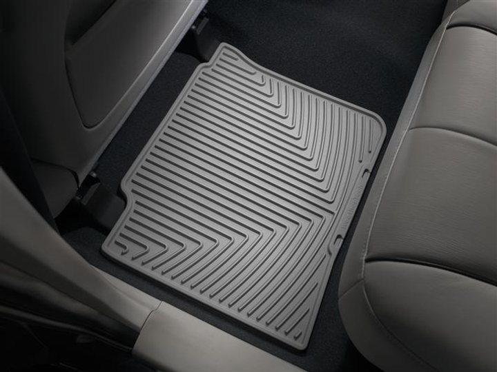 Акція на Комплект автокилимків на другий ряд WeatherTech Всесезонні Toyota Venza (2009-2012) 2 шт Сірий від Rozetka