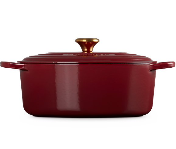 Каструля Le Creuset Signature 6,3 л овальна Rhone (21178319494441) - Фото 3 Каструля Le Creuset Signature 6,3 л овальна Rhone (21178319494441) - зображення 3