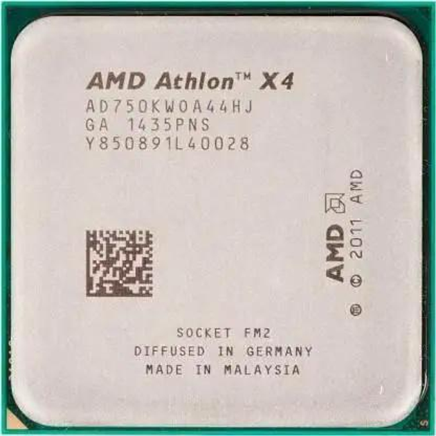 Процесор AMD FM2 Athlon X4 750K 100w Б/В – фото, отзывы, характеристики ...