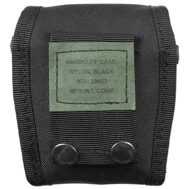 Чехол для наручников MFH Handcuff Case Black закрытый - изображение 2
