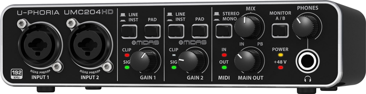 DTM・DAW behringer UMC204HD BEHRINGER ( ベリンガー ) UMC204HD ビギナーズパック 送料無料