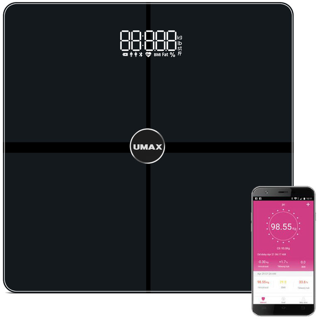 Смарт-весы UMAX Smart Scale US30HRC - изображение 1