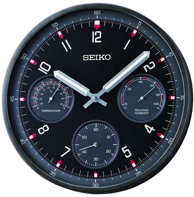 Акция на Настінний годинник Seiko QXA823K от Rozetka