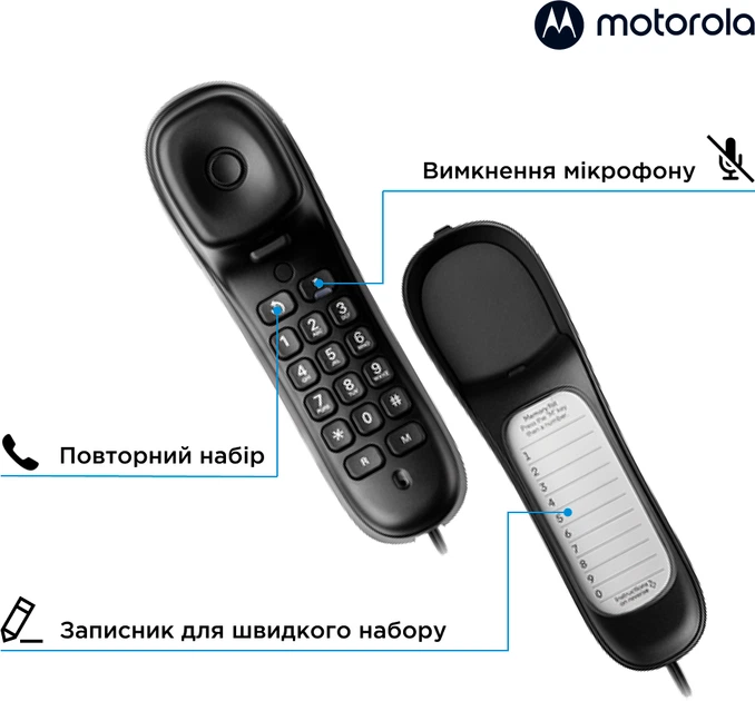 Motorola CT50 Black (5055374708026) - obraz 3