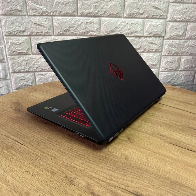 Ігровий ноутбук HP Omen 17-w053dx / 17.3" (3840x2160) IPS / Intel Core i7-6700HQ (4 (8) ядра по 2.6 GHz - 3.5 GHz) / 16 GB DDR4 / 128 GB SSD + 1000 GB HDD / nVidia GeForce GTX 965M, 4 GB GDDR5, 128-bit / WebCam б/в - зображення 6
