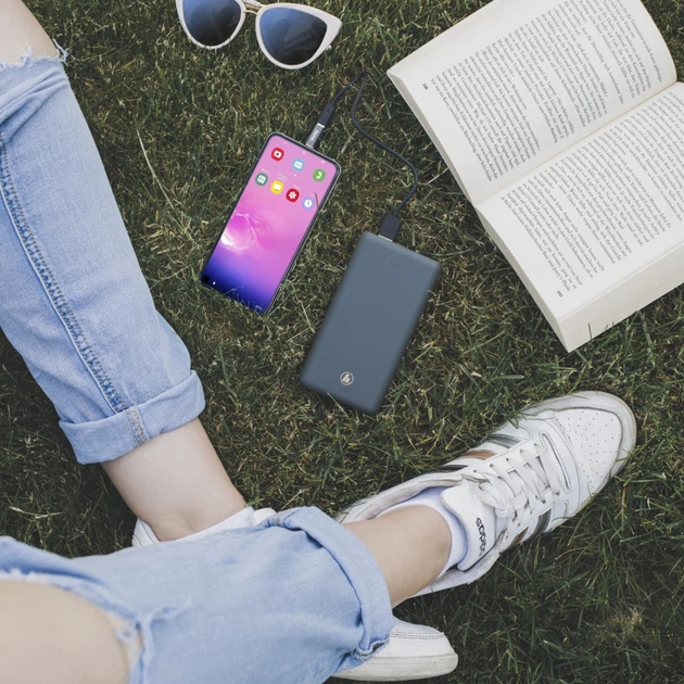 Powerbank Hama Supreme 24HD 24000 mAh Grey (4047443486660) - obraz 3