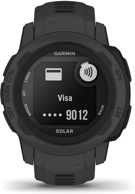 Спортивний годинник Garmin Instinct 2S Solar Graphite (010-02564-00) - зображення 5
