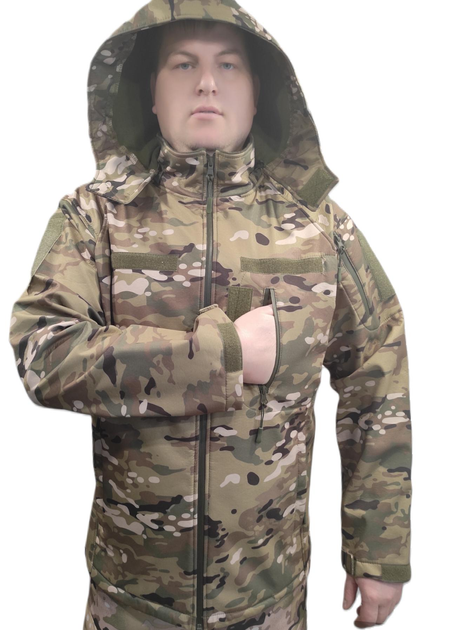 Тактическая куртка 46 р. мультикам - изображение 1