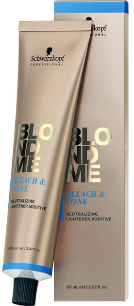 Нейтралізуючий тонер для знебарвлення Schwarzkopf Professional Bleach & Tone Matt Additive 60 мл (4045787926408) - зображення 1