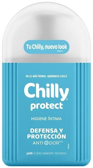 Żel do higieny intymnej Chilly Protect Active Formula Ph5 250 ml (8002410032574) - obraz 1