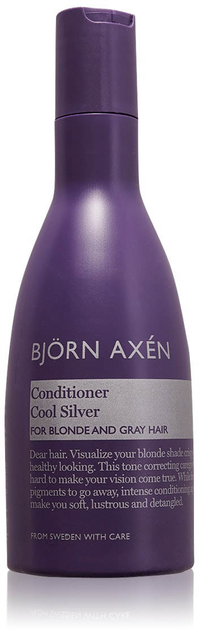 Odżywka Bjorn Axen Cool Silver do włosów blond redukująca miedziany kolor 250 ml (7350001703459) - obraz 1