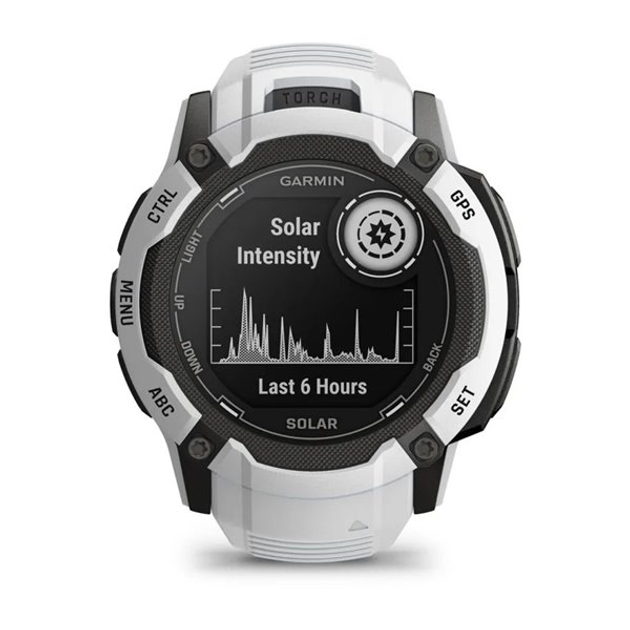 Smartwatch Garmin Instinct 2X Solar Whitestone (010-02805-04) - obraz 2