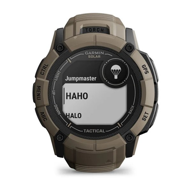 Smartwatch Garmin Instinct 2X Solar Tactical Edition Coyote Tan (010-02805-02) - obraz 6