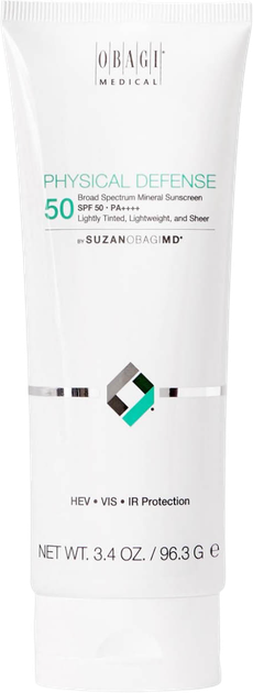 Krem przeciwsłoneczny Obagi Suzan Physical Defense Broad Spectrum SPF 50 96.3 g (0362032608358) - obraz 1