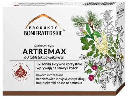 Produkty Bonifraterskie Artremax 60 таблеток (5901969621129) - зображення 1