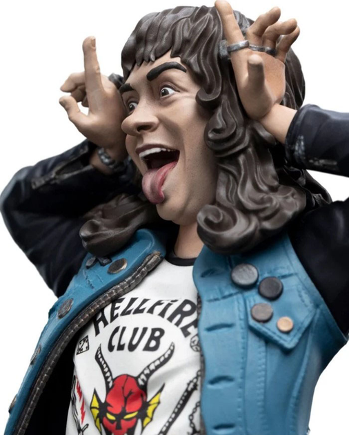 Figurka Weta Workshop Stranger Things Hellfire Eddie 18 cm (9420024741719) - obraz 3