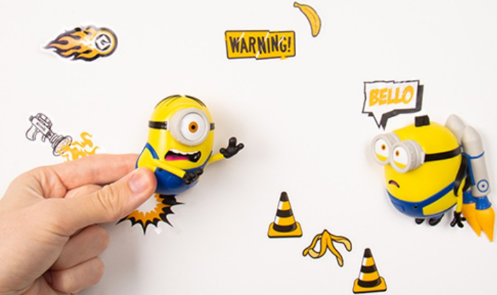 Figurka Fizz Creations Comic Ons Minionki 2 szt (5060897227220) - obraz 6