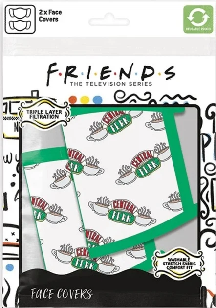 Маски для обличчя Pyramid Серіал Друзі 2 шт (5050293855738) - зображення 2