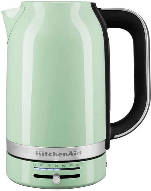 Электрочайник KitchenAid 5KEK1701EPT фисташковый + в подарок Тостер KitchenAid 5KMT2109EPT фисташковый - изображение 2