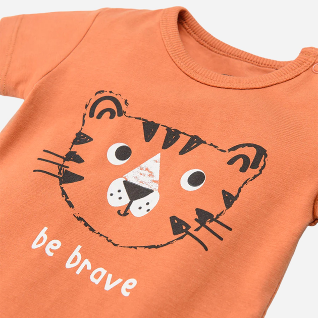 Body-koszulka dziecięce dla noworodków Cool Club CCB2401191 62 cm Pomarańczowe (5903977195814) - obraz 2