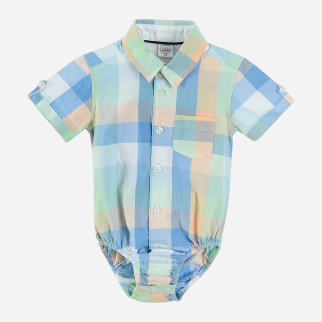 Дитяче боді-рубашка для новонароджених Cool Club CCB2403057 68 см Різнокольорове (5903977347558) - зображення 1