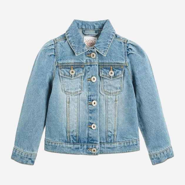 Дитяча джинсова куртка для дівчинки Cool Club CJG2310625 92 см Блакитна (5903272933012) - зображення 1