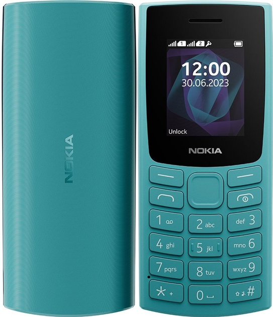 Мобильный телефон Nokia 105 TA-1557 DualSim Cyan (1GF019CPG6L07) – фото ...