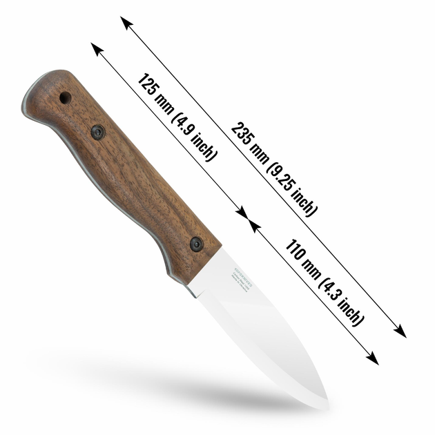 Туристический Нож из Углеродистой Стали с ножнами B1 CSH BPS Knives - Нож для рыбалки, охоты, походов, пикника - изображение 2