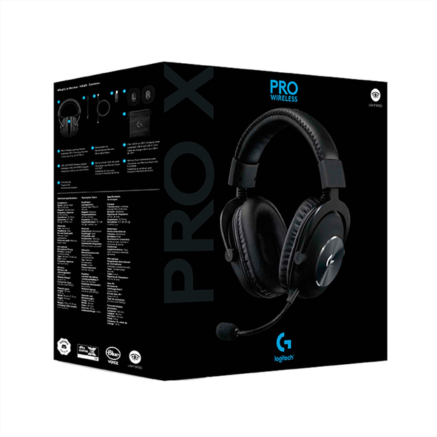 Наушники Logitech G PRO X Wireless LIGHTSPEED Black (981-000907) купить ...