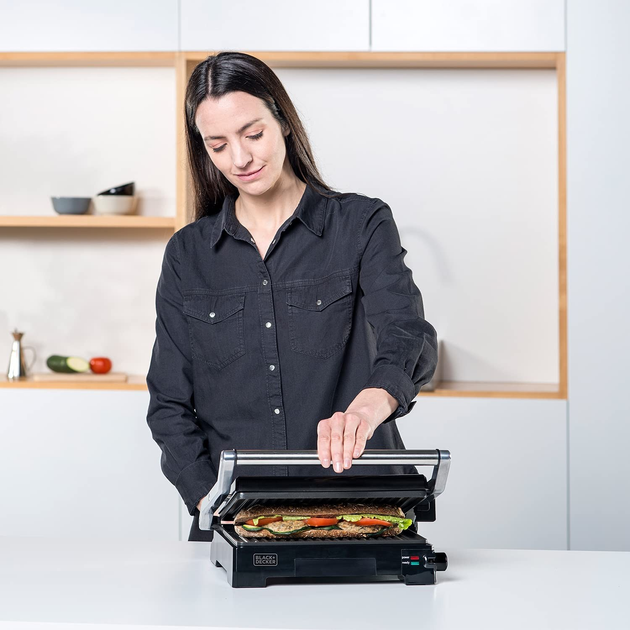 Гриль Black+Decker BXGR2200E - зображення 10