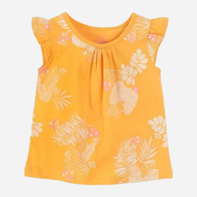 Koszulka na ramiączkach dziecięca dla dziewczynki Cool Club CCG2402693 74 cm Żółta (5903977286543) - obraz 1