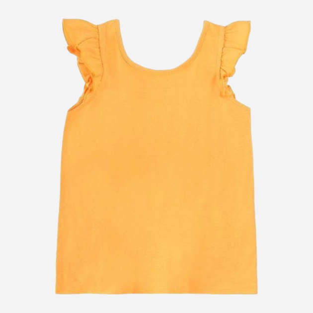 Koszulka na ramiączkach dziecięca dla dziewczynki Cool Club CCG2412565 104 cm Żółta (5903977289353) - obraz 2