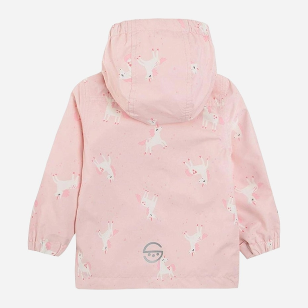 Дитяча демісезонна куртка для дівчинки Cool Club COG2412297 128 см Рожева (5903977269058) - зображення 2