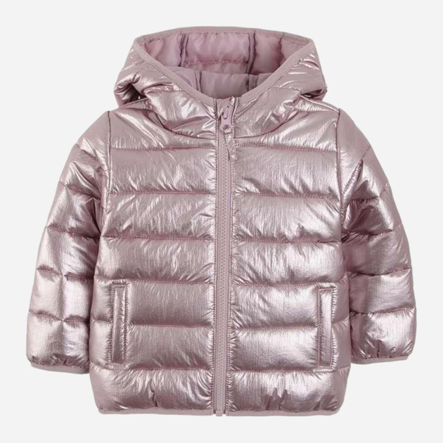 Дитяча демісезонна куртка для дівчинки Cool Club COG2400660 74 см Світло-рожева (5903977141125) - зображення 1