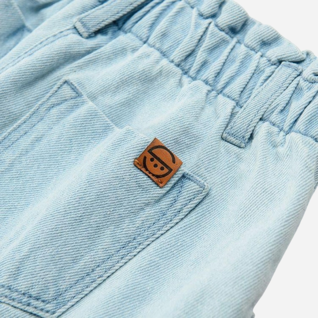 Krótkie spodenki młodzieżowe dziewczęce jeansowe Cool Club CJG2422748 146 cm Niebieskie (5903977307729) - obraz 4