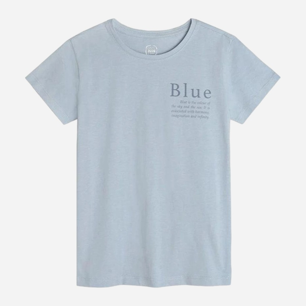 Підліткова футболка для дівчинки Cool Club CCG2422107 140 см Блакитна (5903977231741) - зображення 2