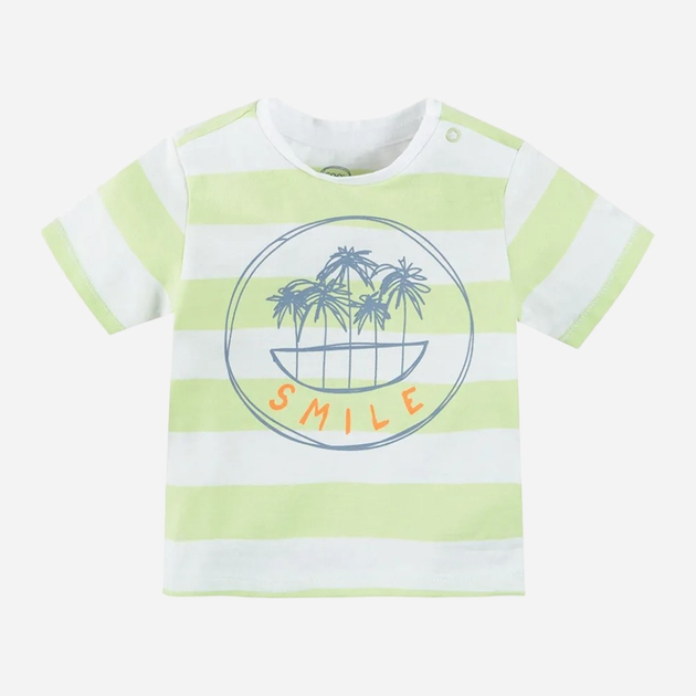 Дитяча футболка для хлопчика Cool Club CCB2403021 62 см Різнокольорова (5903977331939) - зображення 1