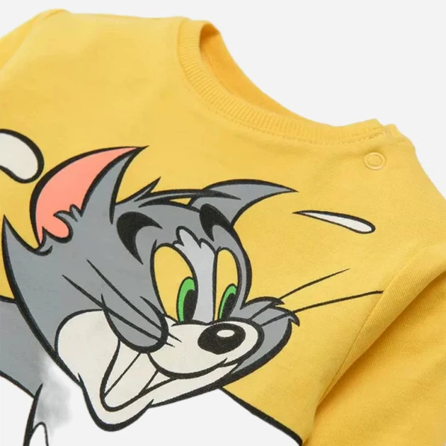 Koszulka z długim rękawem chłopięca Cool Club LCB2400199 92 cm Żółta (5903977160171) - obraz 6