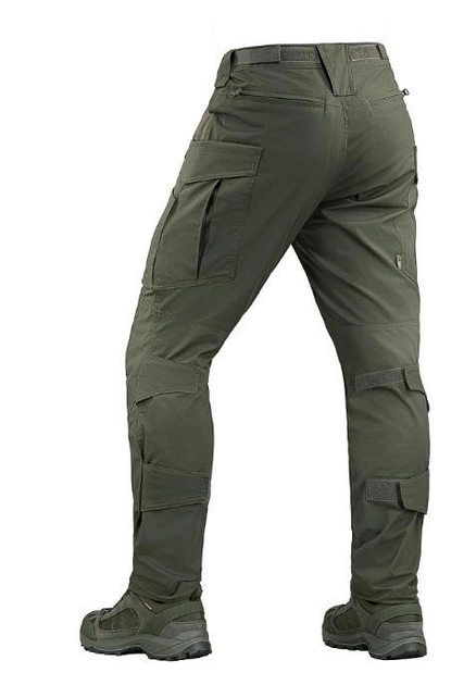 Тактические брюки M-Tac Conquistador Gen.I Flex Army Olive с местом под вставки-наколенники Размер 38/34 - изображение 2
