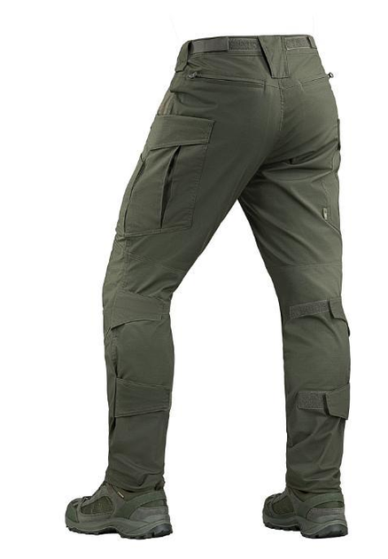 Тактичні брюки M-Tac Conquistador Gen.I Flex Army Olive з місцем під вставки-наколінники Розмір 34/32 - зображення 2