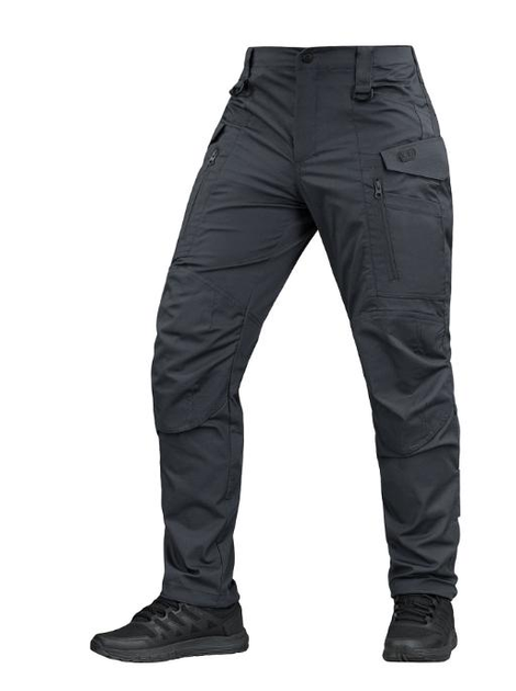 Тактичні штани M-Tac Conquistador Gen I Flex Dark Grey з місцем під вставки-наколінники Розмір 32/34 - зображення 1