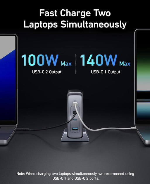 電源ユニット Anker Prime Desktop Charger 240W 4port Anker Prime Desktop Charger (240W, 4 ports, GaN) | 急速充電