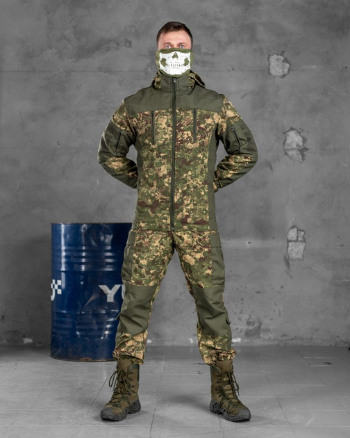 Весняний тактичний костюм гірка хижак predator S - зображення 1
