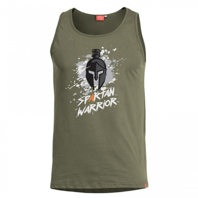 Майка Pentagon Astir "Spartan Warrior" T-Shirt Олива S - зображення 1