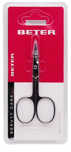 Ножиці для нігтів Beter Chrome Curved (8412122340124) - зображення 1