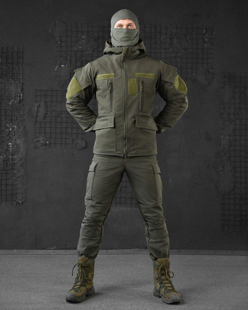 Тактичний костюм softshell olive 0 XXXXL - зображення 1
